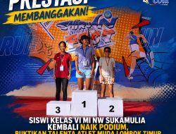 Siswi Kelas VI MI NW Sukamulia Kembali Naik Podium, Buktikan Talenta Atlet Muda Lombok Timur