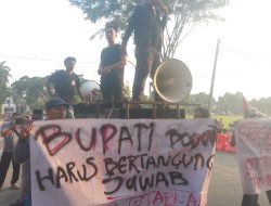 Gerakan Sipil Indonesia Geruduk Kantor Bupati Bogor, Desak KPK Usut Dugaan Korupsi dan Ancam Mogok Bayar Pajak