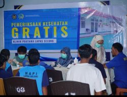 Jamin Kesehatan Pegawai dan WBP, Lapas Selong Gelar Pemeriksaan Kesehatan Gratis dan Skrining TBC Tahap III