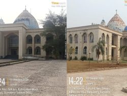 Andi Murex Soroti Kondisi Masjid Raya Muba: Jangan Mampu Bangun, Tapi Tak Mampu Merawat