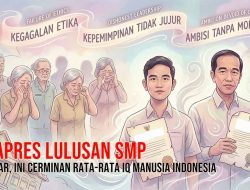 Wapres Lulusan SMP? Wilson Lalengke: Wajar, Cerminan Rata-rata IQ Bangsa