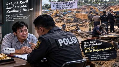Keadilan yang Pincang: Saat Pedagang Eceran Dijadikan Kambing Hitam Mafia Tambang Ilegal