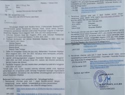 DPD KPK-RI Jabar Ajukan Keberatan, Jawaban Kecamatan Majalaya soal Keterbukaan Informasi Anggaran Dinilai Belum Memadai