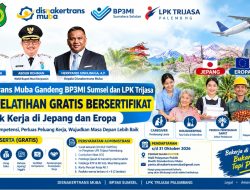 Disnakertrans Muba Gandeng BP3MI Sumsel dan LPK Trijasa, Buka Pelatihan Gratis Bersertifikat untuk Kerja di Jepang dan Eropa